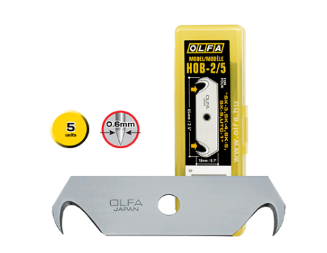 Replacement for Cutter HOK-1 "OLFA HOB-1 and HOB-2/5"
