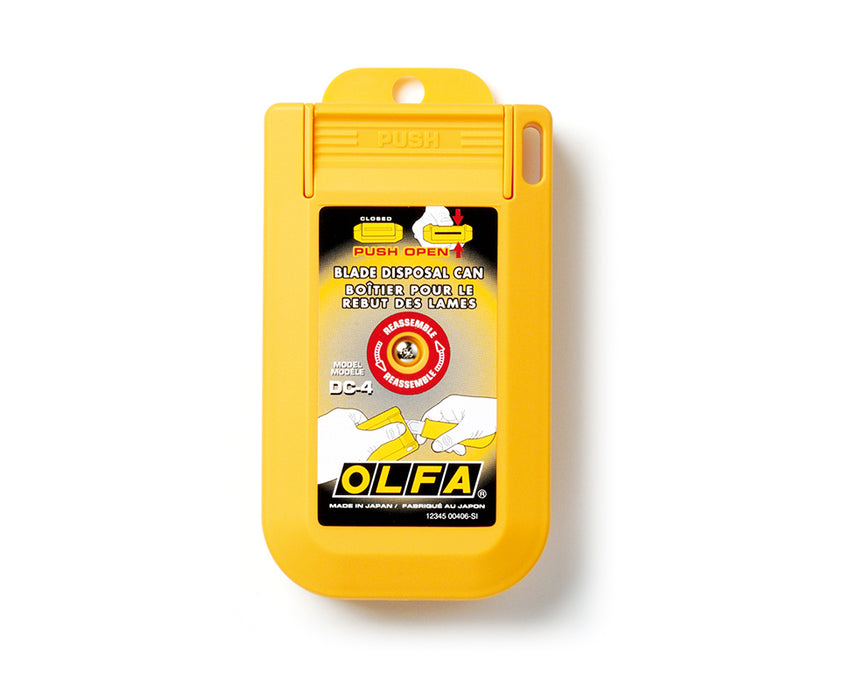 Razor disposal case - "OLFA DC-4"