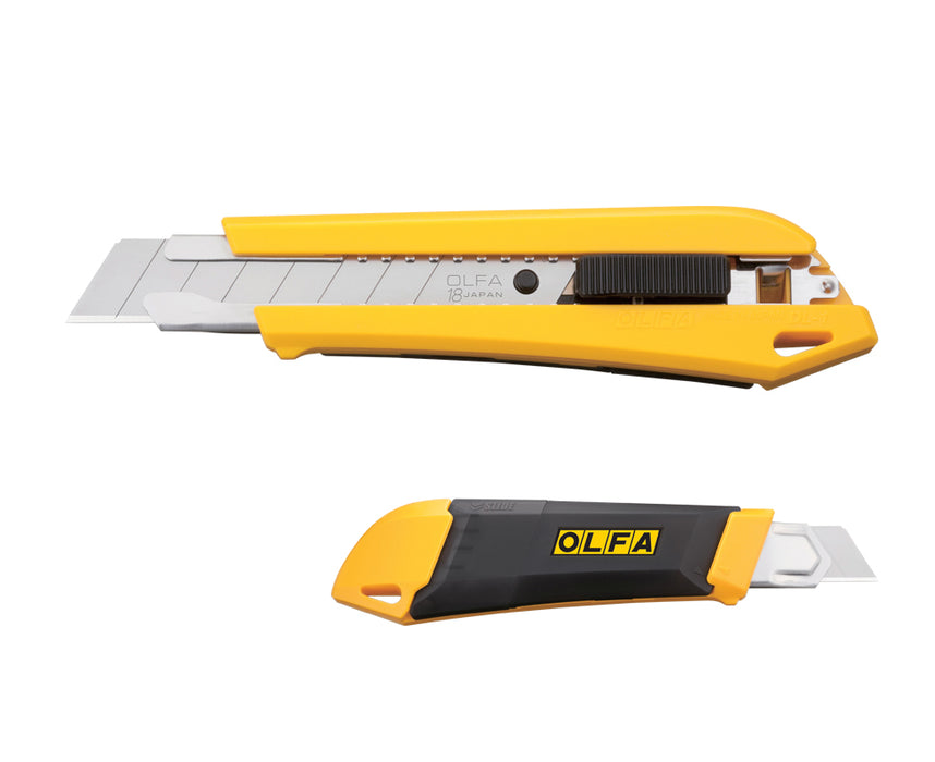 Cutter with disposal case for 18mm blades - "OLFA DL-1"