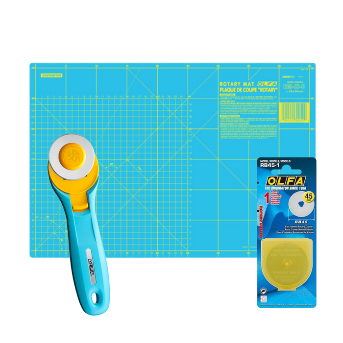 Kit OLFA Edição Especial Azul 45mm