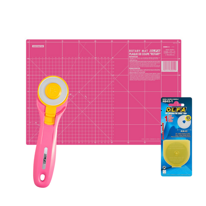 Kit OLFA Pink Edição Especial 45mm