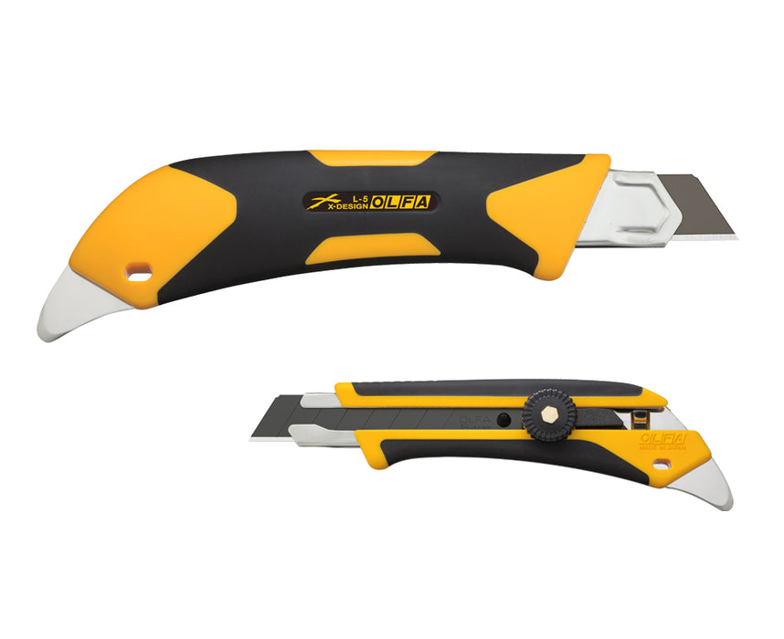 High resistance ConfortGrip cutters with 18mm staple remover "OLFA L5"