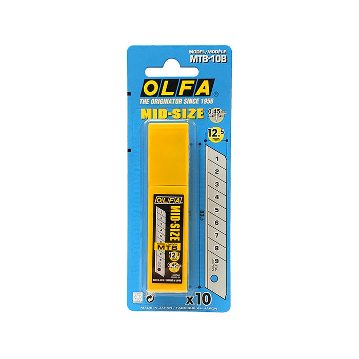 Lâminas de reposição para 12,5 mm "OLFA"