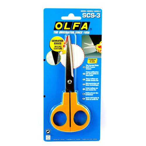Tesoura profissional multiuso - "OLFA SCS-3"