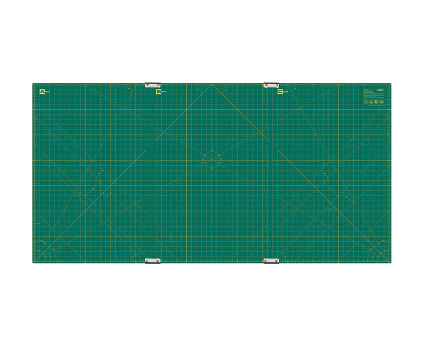 Cutting mats with clips for large surfaces - "OLFA RM-CLIP"