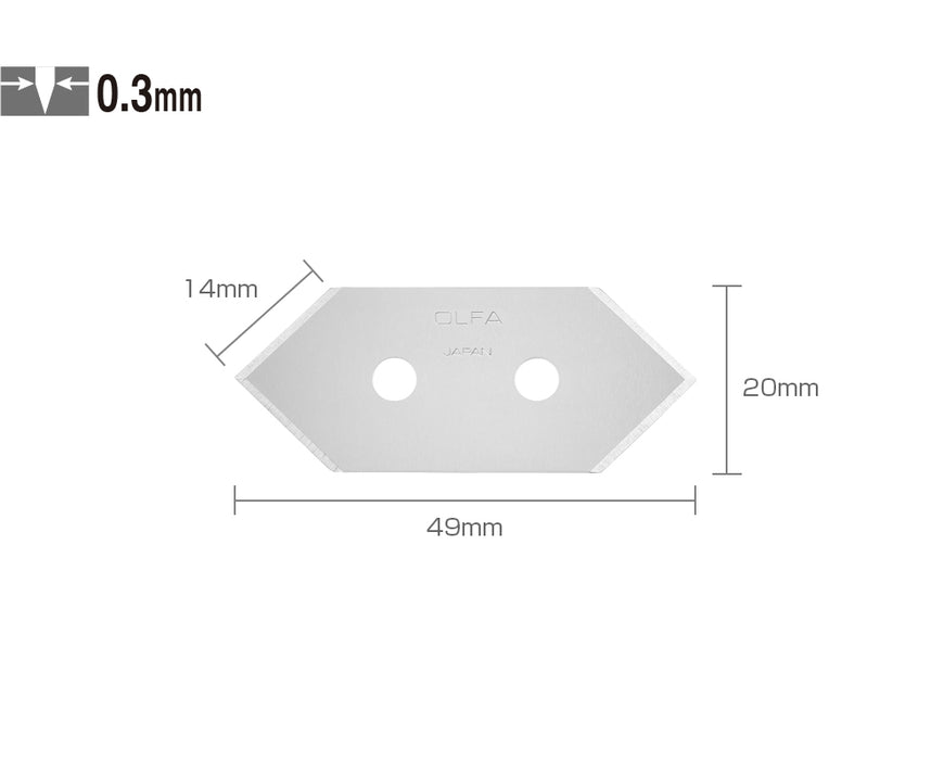 Replacement for 45º Cutter MC-45 "OLFA MCB-1"