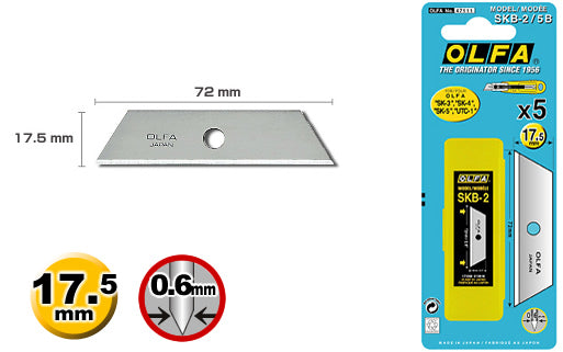 Spare Parts for Safety Cutters - "OLFA SKB" 